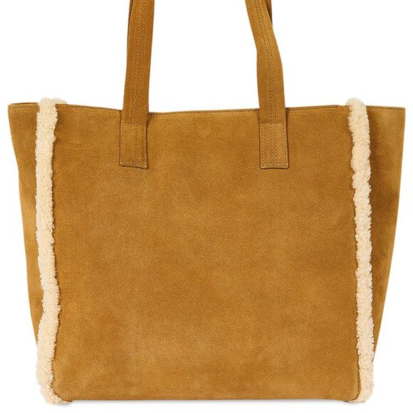 New Ugg x Palace Shearling Tote Bag Chestnut - Picture 5 of 5